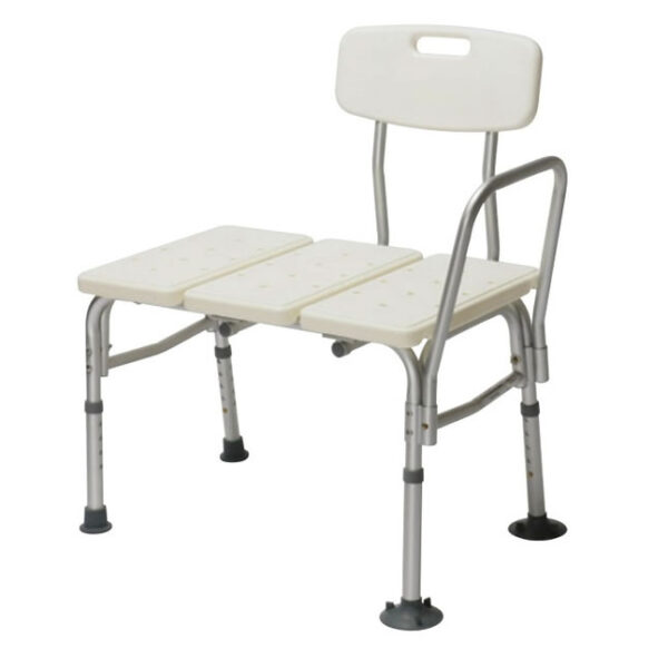 Banc de transfert de plastique ajustable 14.5" à 19.5" petit embout