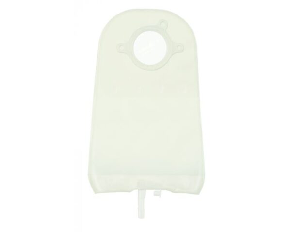 Sac pour urostomie Natura avec bonde pliable transparent 1 3/4"  (10/bte)