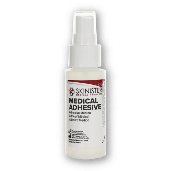 Adhésif médical à base de silicone hypoallergénique en spray 2 oz