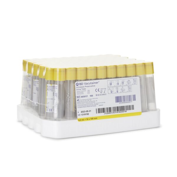 Tubes pour analyses d'urine BD Vacutainer® Plus,  de 16mm  ( 100/pqt )