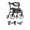 Déambulateur à pliage latéral Nitro Sprint (porte canne-verre-cellulaire) – Image 2