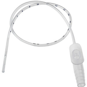 Cathéter aspiration droit 14 Fr  avec valve stérile (50/cs)