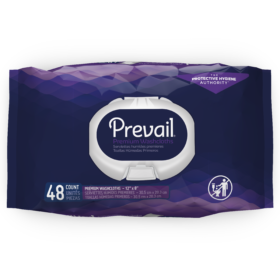 Débarbouillette Prevail Premium 8" x 12"  (12 pqt de 48 /cs)