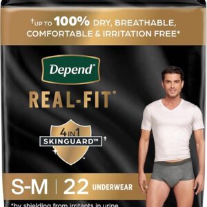 Sous-Vêtement Depend Silhouette pour homme  S/M (22/pqt)