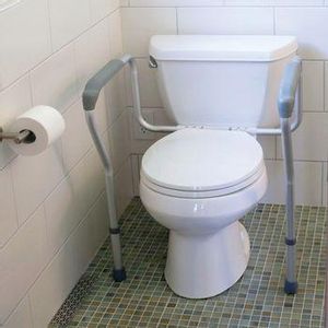 Barre d'appui sécuritaire pour la toilette