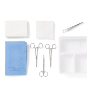 Nécessaire stérile pour fermeture de plaies/suture