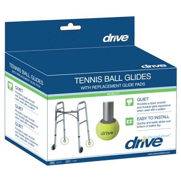 Balles de tennis avec coussinets supplémentaires (2/pqt)
