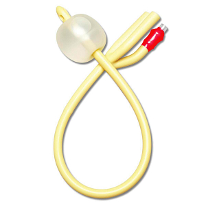 Sonde en sylkolatex Foley 3 voies - 18 Fr - 30 ml