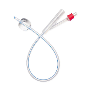 Sonde en silicone 18 Fr - 2 voies - 5cc