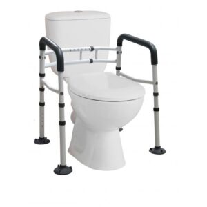 Barre d'appui sécuritaire pour la toilette avec ventouse