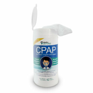 Lingette pour nettoyer masque de CPAP et de nébuliser  (62/pqt)