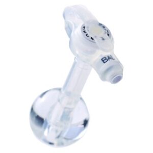 Sonde d'alimentation gastrostomie extra-plate ENFit Mic-Key 16 fr - 1.7 cm