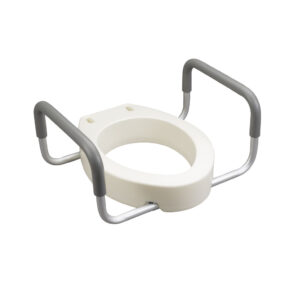 Siège de toilette 5" allongé avec bras