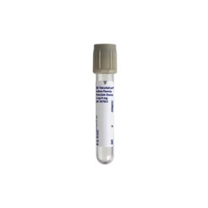 Tube de prélèvement sanguin Vacutainer Plus BD Gris 6 ml - (100/bte)
