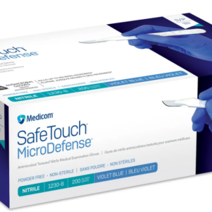 Gant de nitrile Safetouch Microdefense Petit/Small (200/bte)